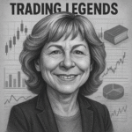 Linda Raschke trading on Black Monday 1987, demonstrating discipline and strategy in the options pit