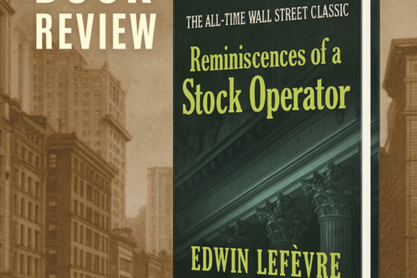 Reminiscences of a Stock Operator book cover, classic 1923 trading and finance story of Jesse Livermore