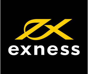 The official logo for the forex broker Exness