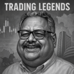 Caricature of Rakesh Jhunjhunwala.